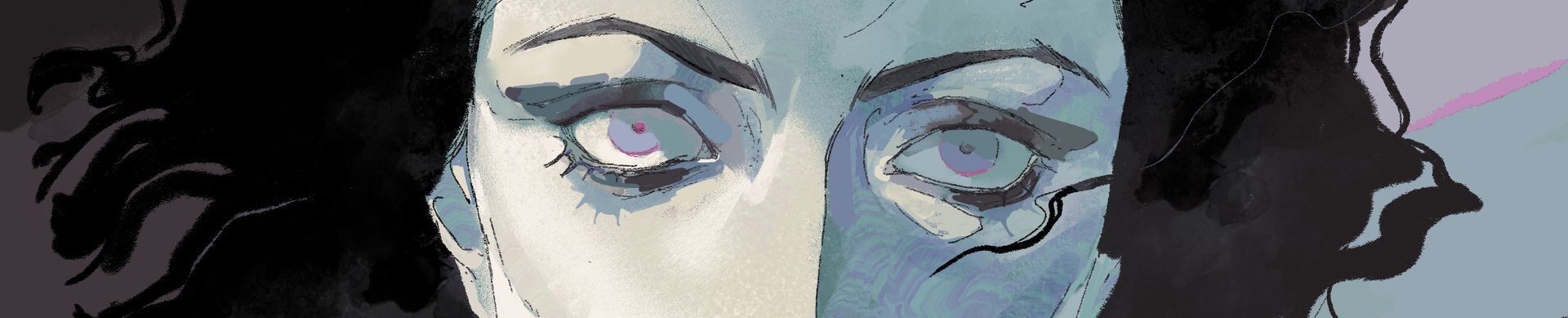 Vice Signalling on Steam: the Inquisitor's pale eyes look straight at you